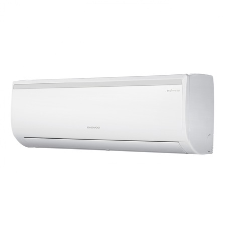 Aparat de aer conditionat Daewoo DSB-F1281ELH-VK Inverter, 12000 BTU, Clasa A++, Functie Turbo, Auto Restart, Display ascuns, Kit instalare inclus 3m, Alb