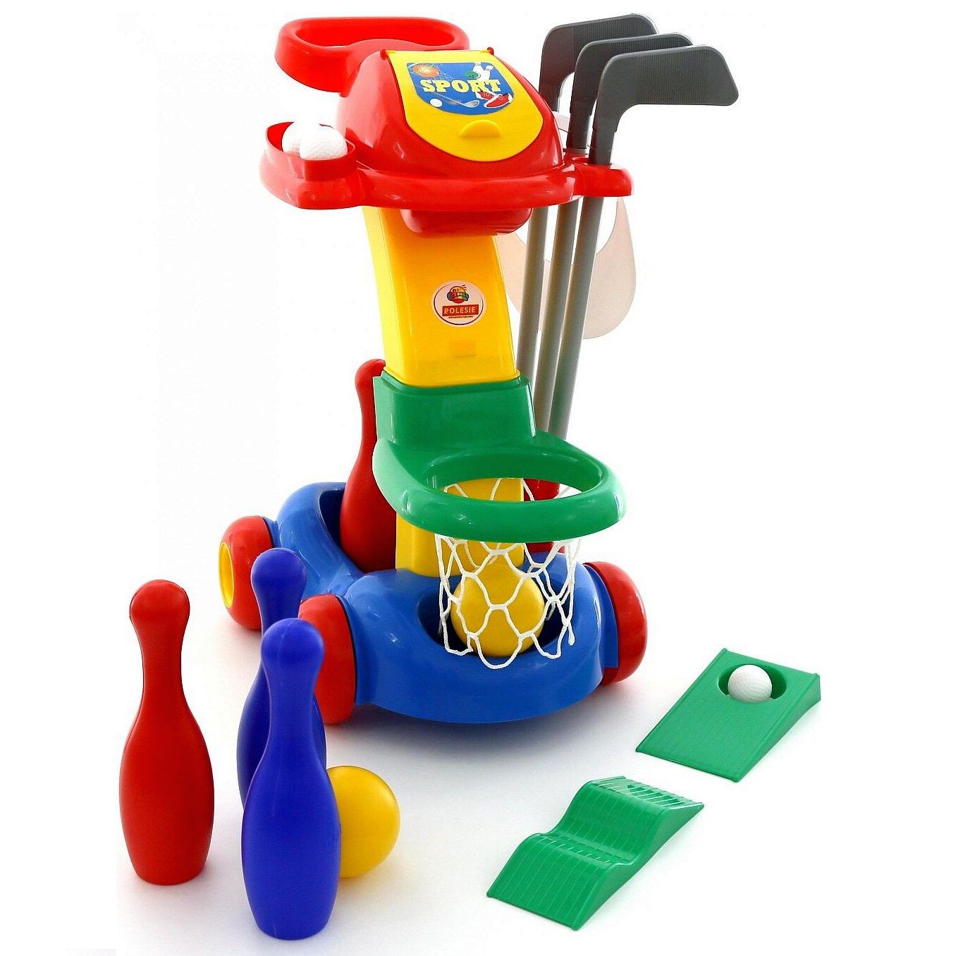 Set multisport - baschet, golf si bowling - Polesie Wader