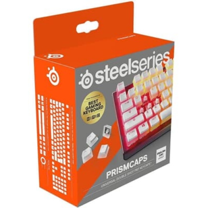 Capacele tastatura, SteelSeries, Alb