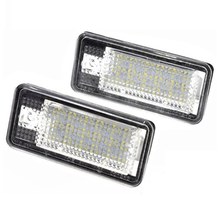 2x LED PREMIUM Kennzeichenbeleuchtung SMD für Audi A3 8P A4 8E B6 8H A6 C6  4F Q7 4L A8 4E