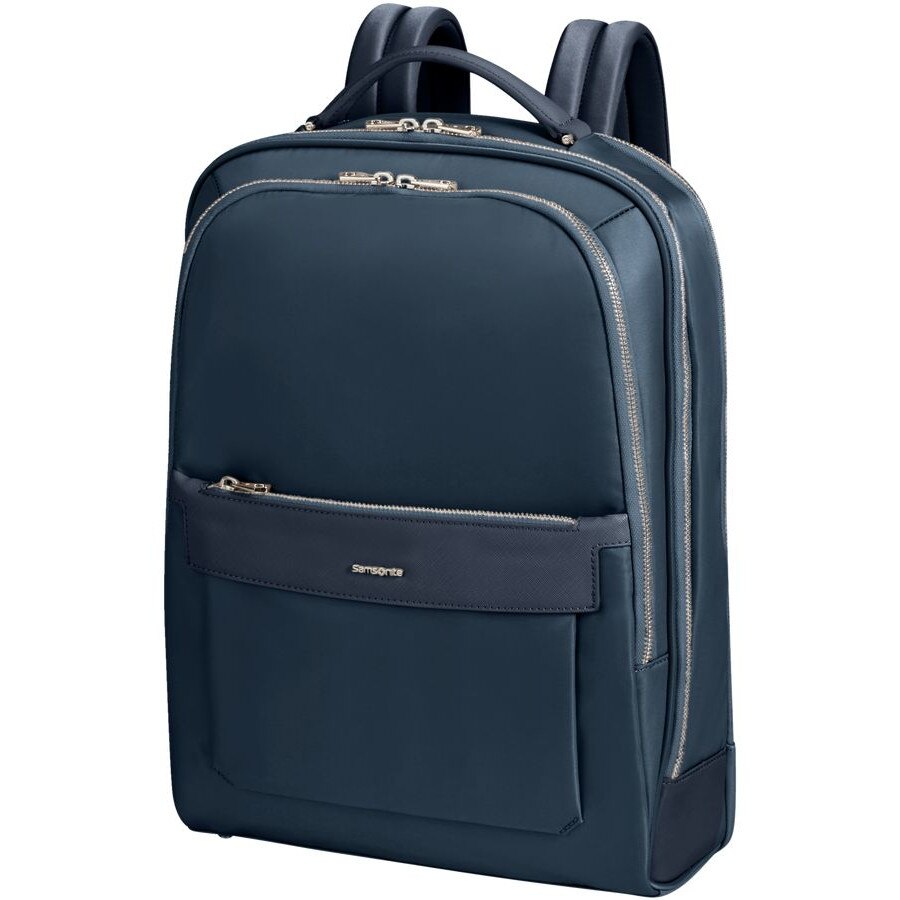 Rucsac laptop Zalia 2.0, Samsonite, Nylon, 15.6", Midnight Blue