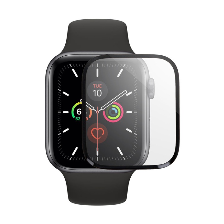 Detech védőfólia Apple Watchhoz 40mm, Full Glue