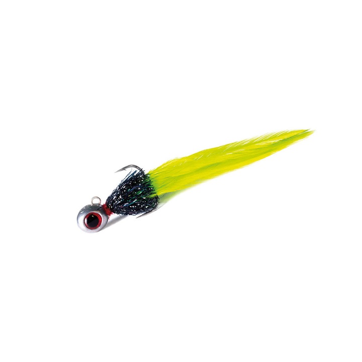 Spinmad Kotug Jig 4gr, 1711, fekete és zöld toll