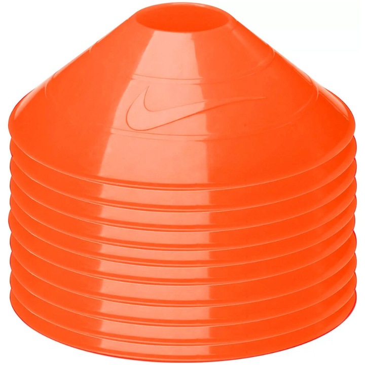 Jaloane Nike raining Cones, 10 bucati, portocaliu