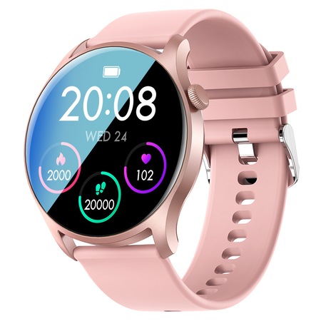 Smartwatch Tio dama Sport Casual Full Touch Screen Fitness Tracker Rezistenta la apa IP67 Bluetooth