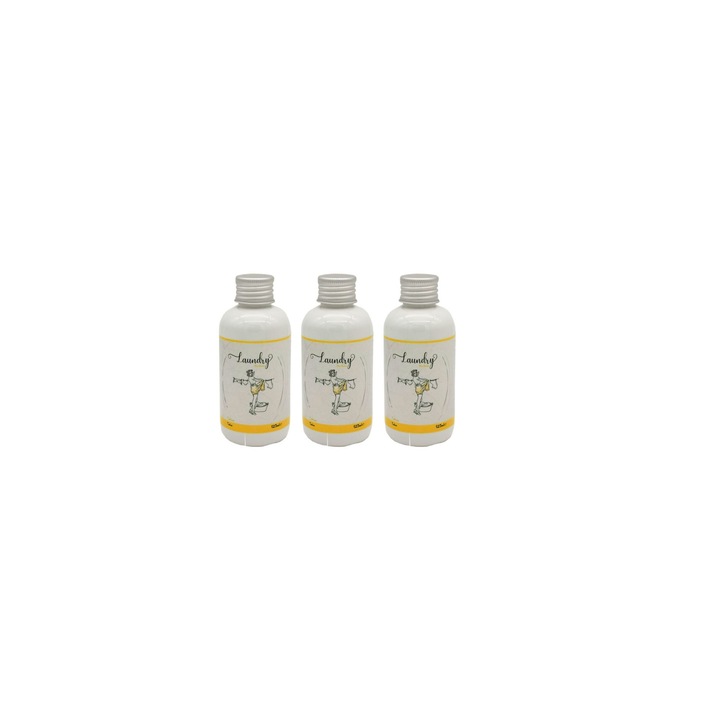 Set 3 Parfumuri concentrate pentru rufe Talkum, DellArt, 125 ml