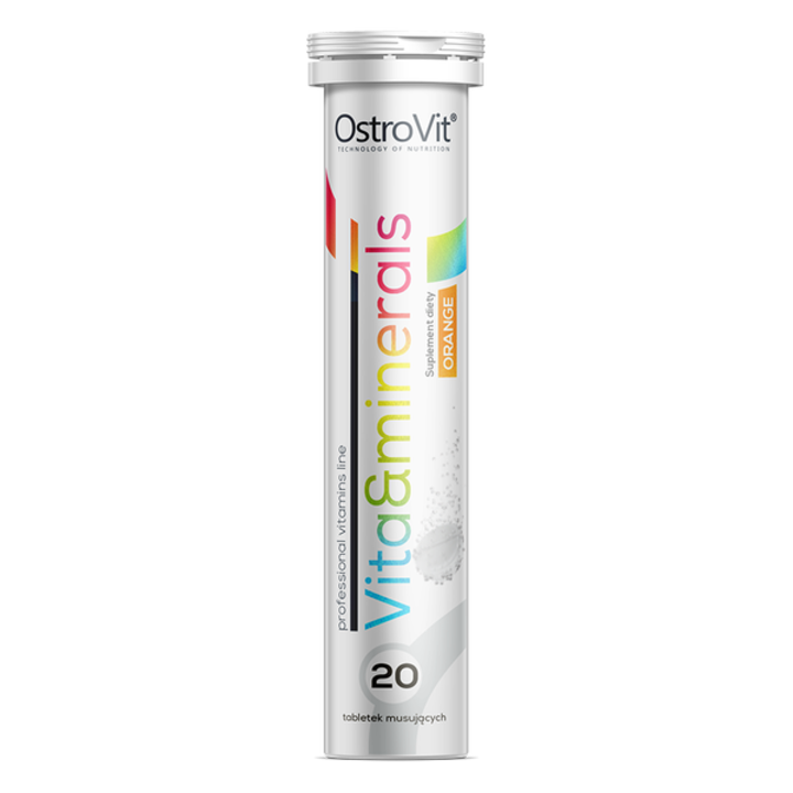 Supliment alimentar, OstroVit, Vitamine si Minerale, comprimate efervescente, 20 tablete
