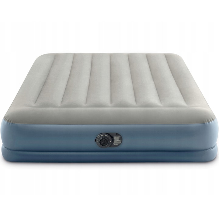 Надуваем дюшек INTEX Pillow Rest "Queen Size", 152x203x30 см, Вградена електрическа помпа