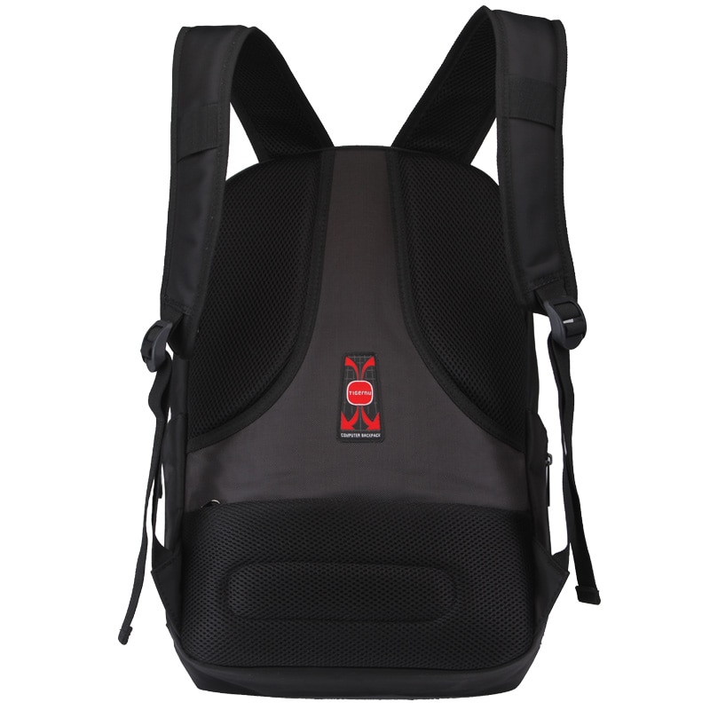 Rucsac laptop 17" smart casual, impermeabil, Tigernu, 49x33x16 cm, Negru