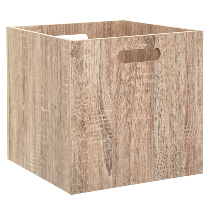 Cutie din lemn 31x31x31 cm 5Five Stejar