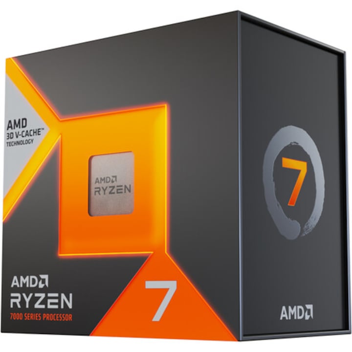 Процесор AMD Ryzen™ 7 7800X3D, 104MB, 4.2/5.0GHz Max Boost, Socket AM5, Radeon Graphic