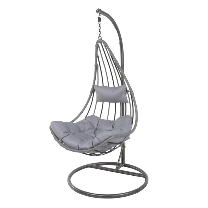 Patio Theo függő hinta fotel szürke