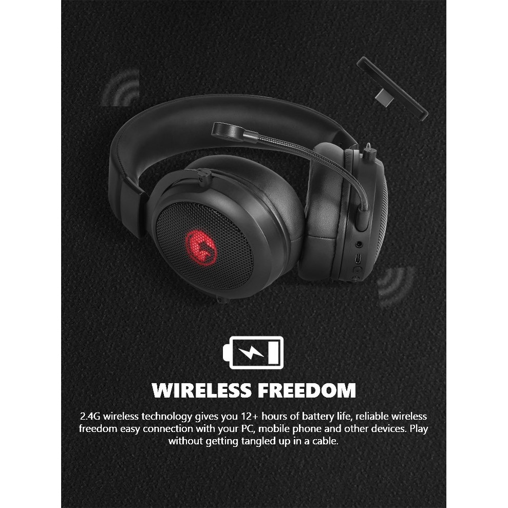 HG9088W-Wireless Gaming Headsets