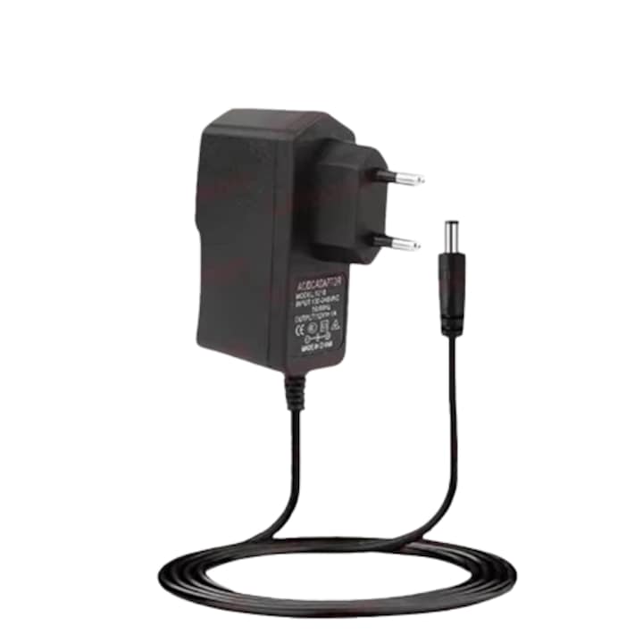 Alimentator Stabilizat 12V/1A, Negru