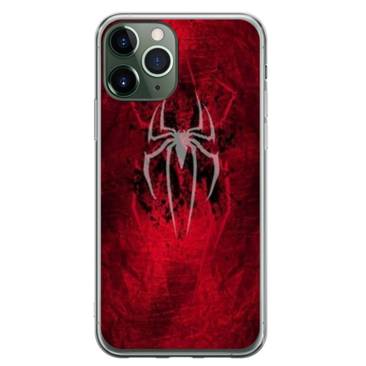 Egyedi úszótok 360 fokos, Apple iPhone 11 Pro, Spiderman 1. modell, többszínű, S1D1M0167