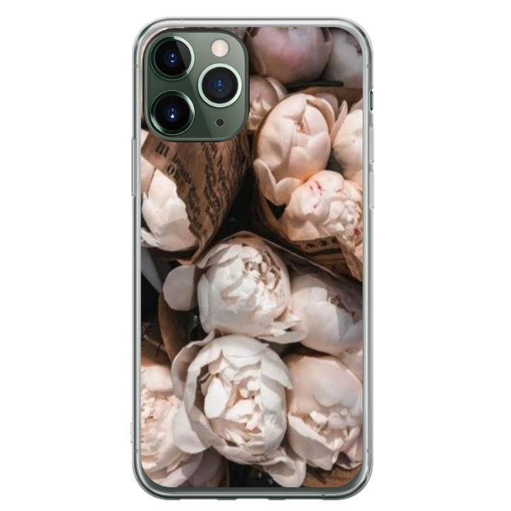 Személyre szabott, 360 fokos úszótok Apple iPhone 11 Pro készülékhez, Flowers Model #6, többszínű, S1D1M0139