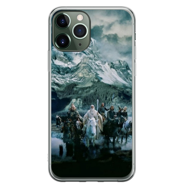Egyedi HQ Print 360 fokos tok Apple iPhone 11 Pro készülékhez, a Gyűrűk Ura #1 modell, többszínű, S1D1M0189