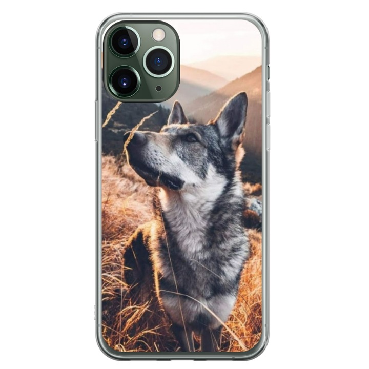 Személyre szabott úszótok 360 fokos Apple iPhone 11 Pro készülékhez, Dog Model #1, többszínű, S1D1M0064