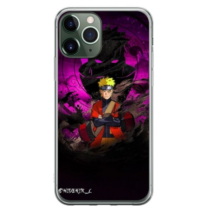 Egyedi HQ Print 360 fokos tok Apple iPhone 11 Pro készülékhez, Naruto #1 modell, többszínű, S1D1M0132