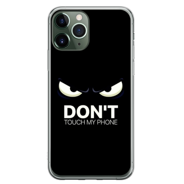 Egyedi HQ Print 360 fokos tok Apple iPhone 11 Pro készülékhez, modell Ne érintse meg a telefonomat #1, többszínű, S1D1M0035