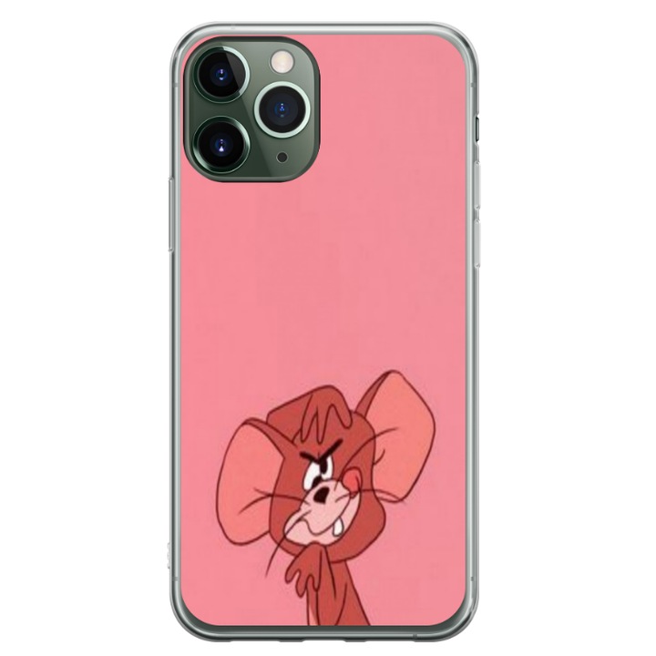 Персонализиран HQ Print 360 градусов калъф за Apple iPhone 11 Pro Max, модел Jerry #2, многоцветен, S1D1M0105