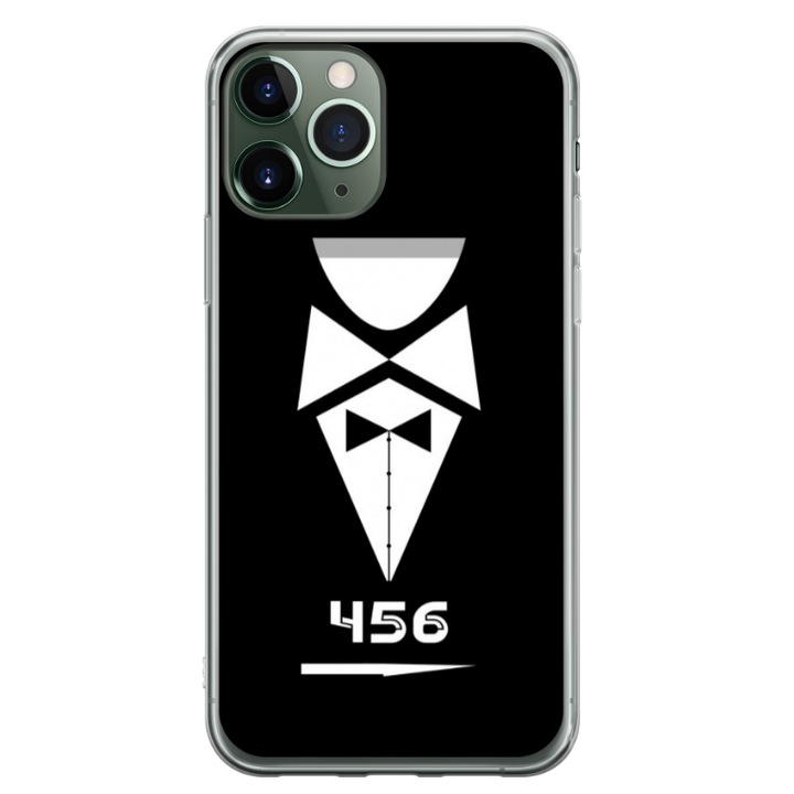 Egyedi HQ Print 360 fokos tok Apple iPhone 11 Pro készülékhez, Squid Game #10 modell, többszínű, S1D1M0182