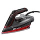 Fier de calcat Braun FreeStyle 5 SI5057RD, 2700W, jet de abur 220g/min, abur variabil 0-50 g/min, talpa SuperCeramic, rezervor 300 ml, tehnologie FreeGlide, oprire automata, sistem antipicurare, negru/rosu