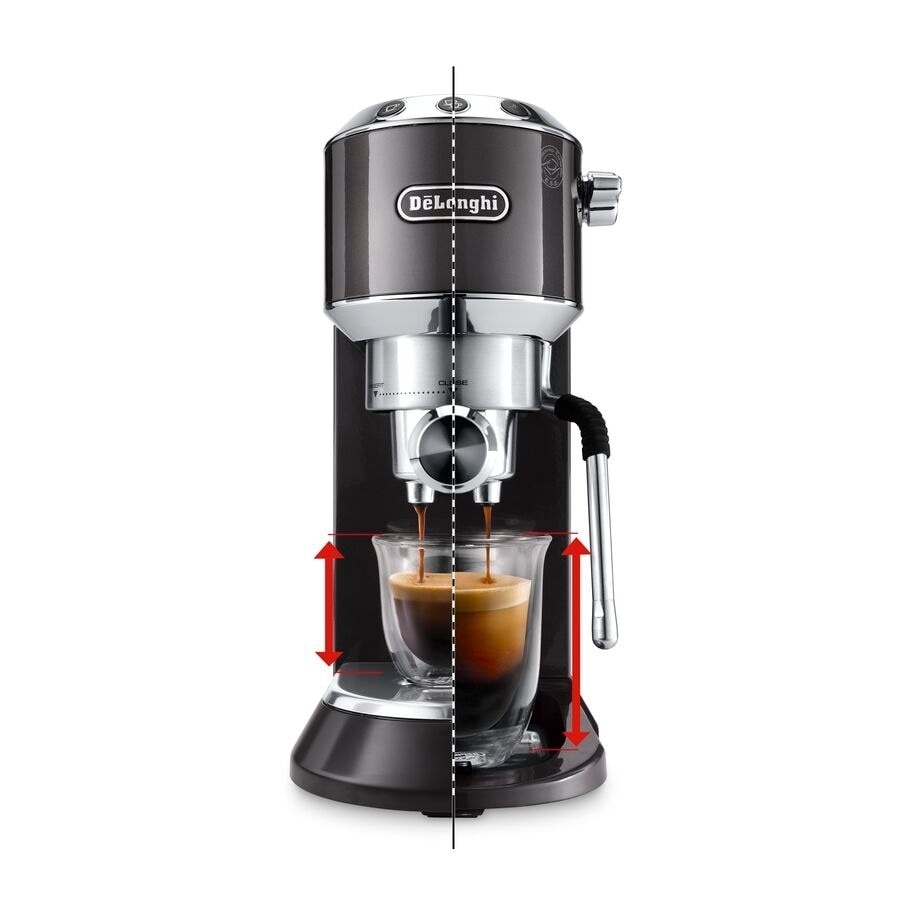 Cafetiera espresso cu parghie DeLonghi EC885.GY ,Dedica Arte, 1300
