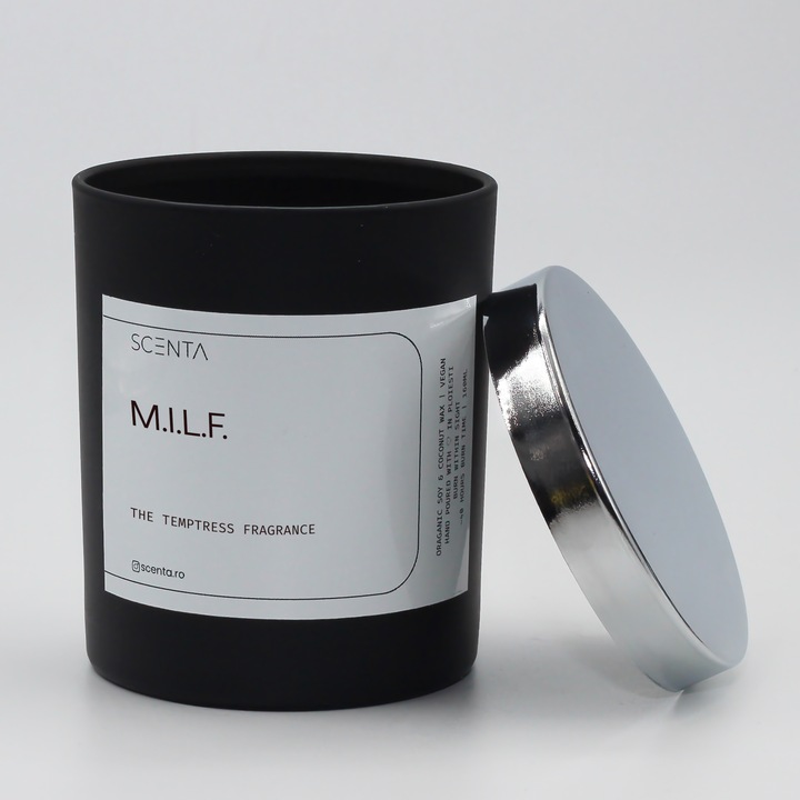 Lumanare parfumata, Scenta, M.I.L.F, 160 ml