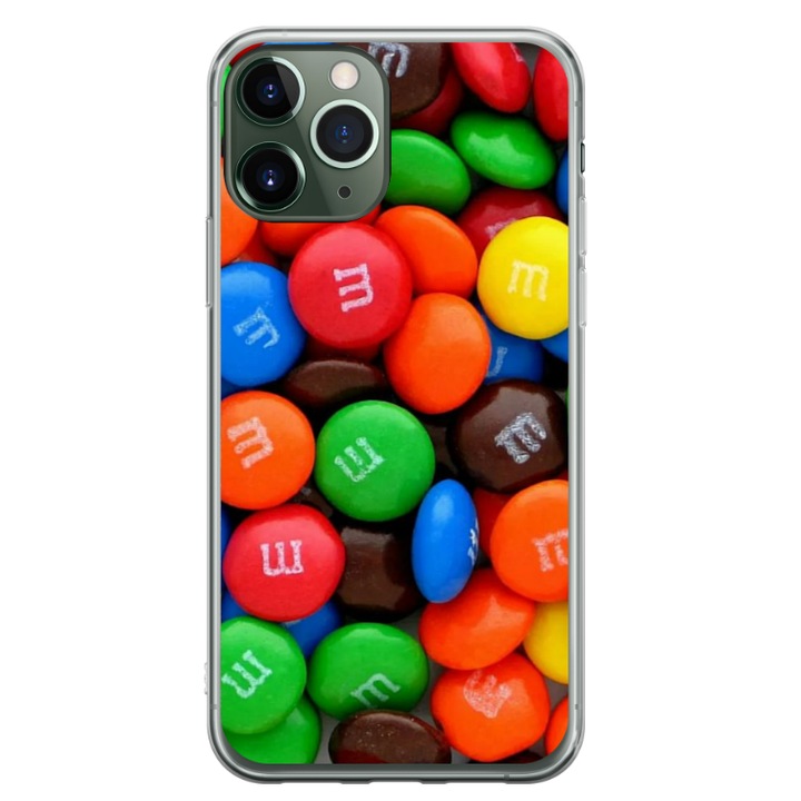 Калъф за плуване с 360-градусово покритие съвместим с Apple 11 Pro Max, модел MandM, многоцветен, S1D1M0257