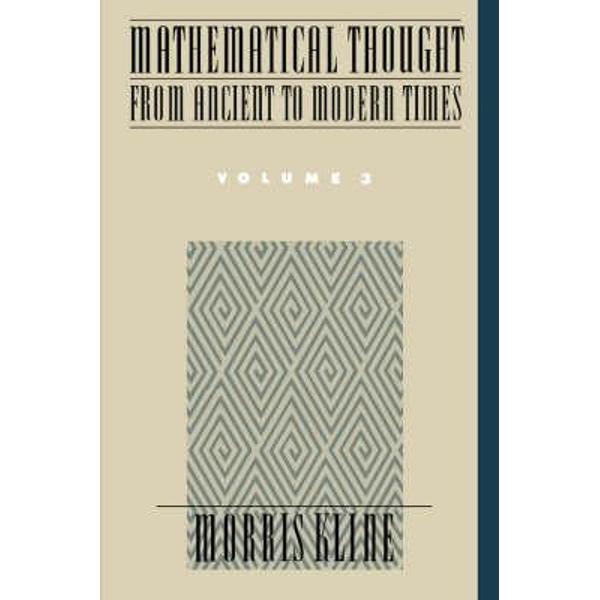 Mathematical Thought from Ancient to Modern Times