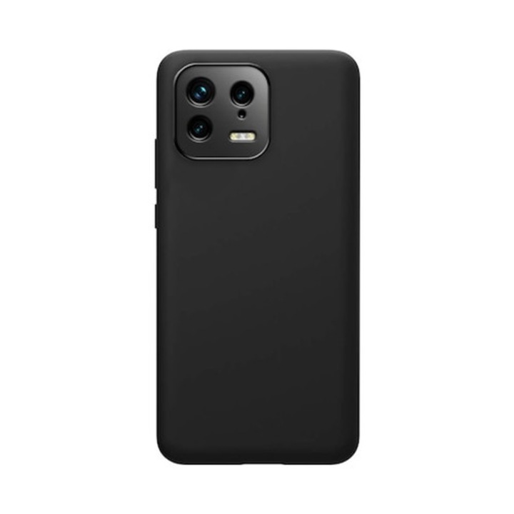 Husa de silicon Optim Solution pentru Xiaomi 13 Pro, Extra Protection Technology, Negru