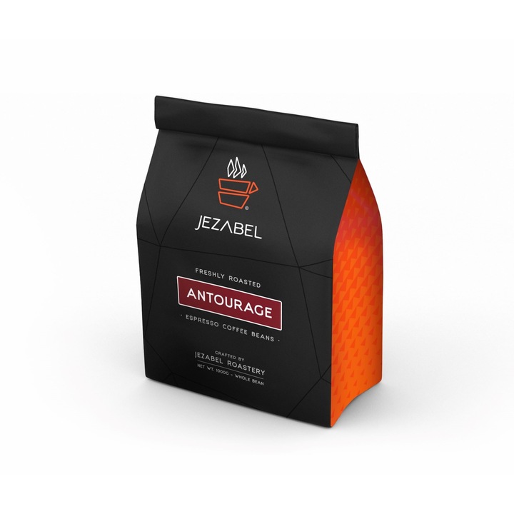 Jezabel ANTOURAGE kávébab, koffeinnel, 1 kg