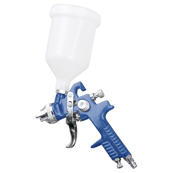 Pistol de vopsit cu aer comprimat Scheppach 7906100721, 600 ml, Ø1.4 mm