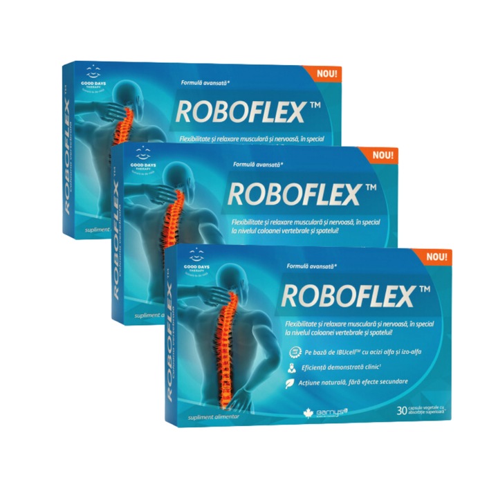 Pachet 3 cutii RoboFlex™ - 30 cps