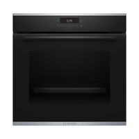 Cuptor incorporabil, Bosch, HBA272BB0, Seria 4, Clasa energetica A, 71 L, Curatare pirolitica, 7 functii, Negru
