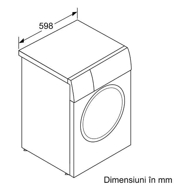 Masina de spalat rufe Bosch Seria 8 WGB24410BY, 9 Kg, 1400 RPM, IronAssist, Home Connect, Touch control, 6 functii Anti Pete, Iluminare tambur, EcoSilence Drive, Clasa A, 60 cm, Alb.