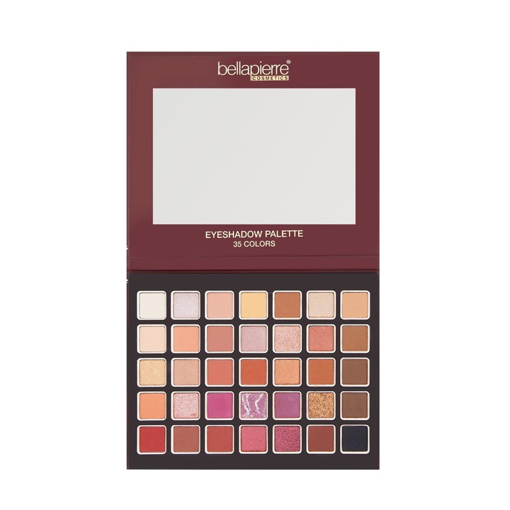 Paleta farduri BellaPierre, Cherry Pop, 35 culori, 35 g