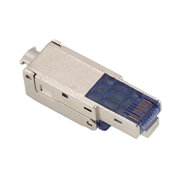 Конектор, Rj45, Кат. 7, STP, Син - eMAG.bg