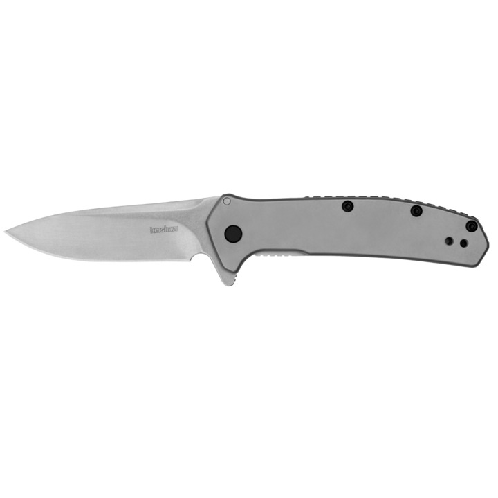 Cutit pliabil, Kershaw, Metal, Argintiu