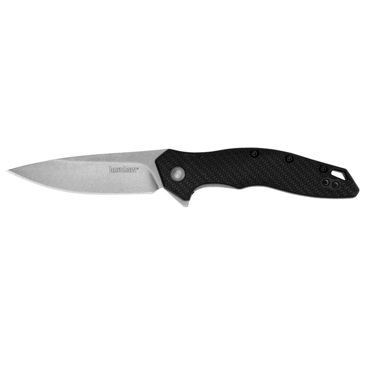 Cutit pliabil, Kershaw, Inox, Argintiu/Negru