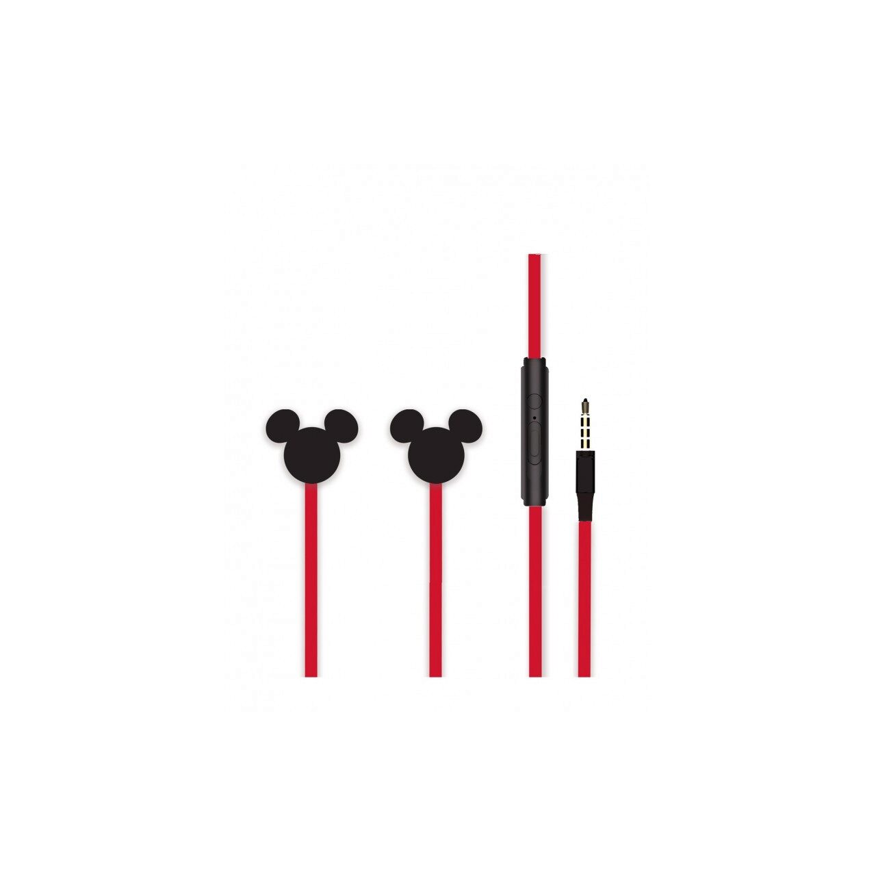 Casti Disney Mickey Matt Head 3D Jack 3.5mm, Negru