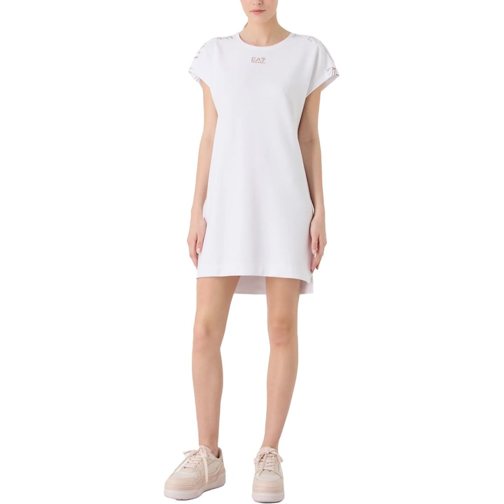 Рокля Emporio Armani EA7 Graphic Series - TJLQZ-3RTA54-1100 23591, Бял