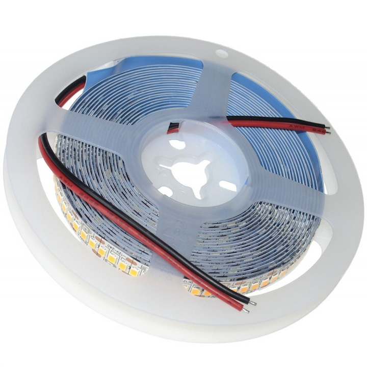 Външна led лента плътност 240-m мощност 18w-m топло бяло