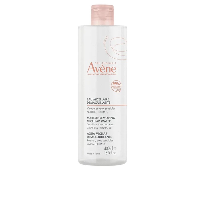 Мицеларна почистваща вода, Avene, 400 мл - eMAG.bg