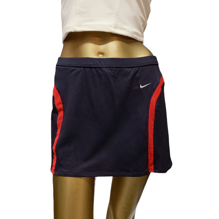 Fusta tenis dama, Nike, Poliester, Mov inchis, L