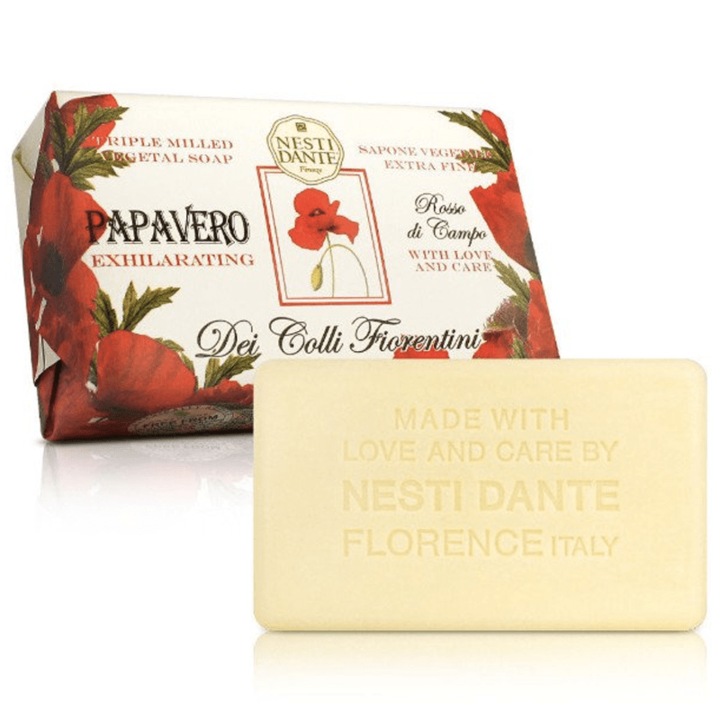 Nesti Dante Dei Colli Fiorentina sapun Triple Milled Vegetal Soap Papavero 250 g