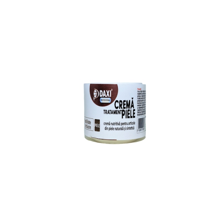 Подхранващ крем за изделия от естествена и изкуствена кожа, Daxi, 200 мл