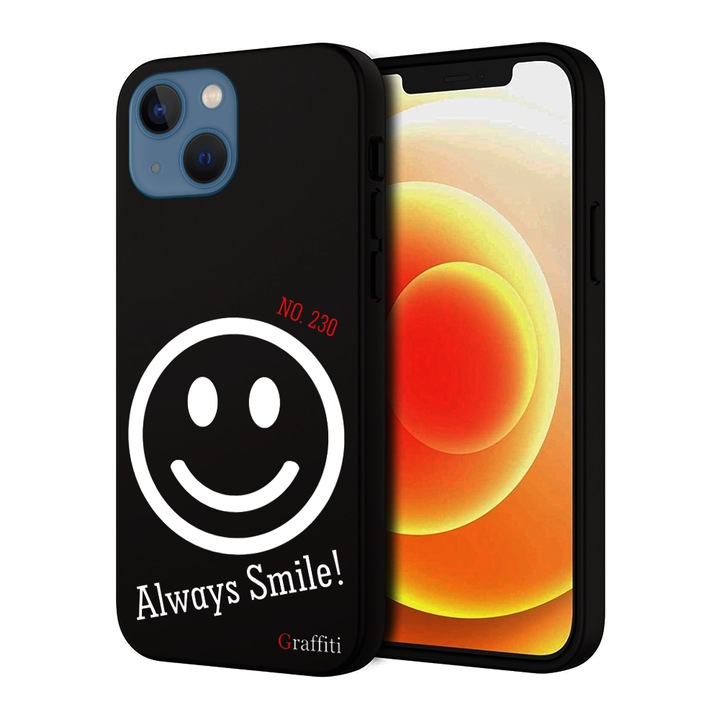 iPhone 13 Telefontok - Graffiti No.230 mintás szilikon tok