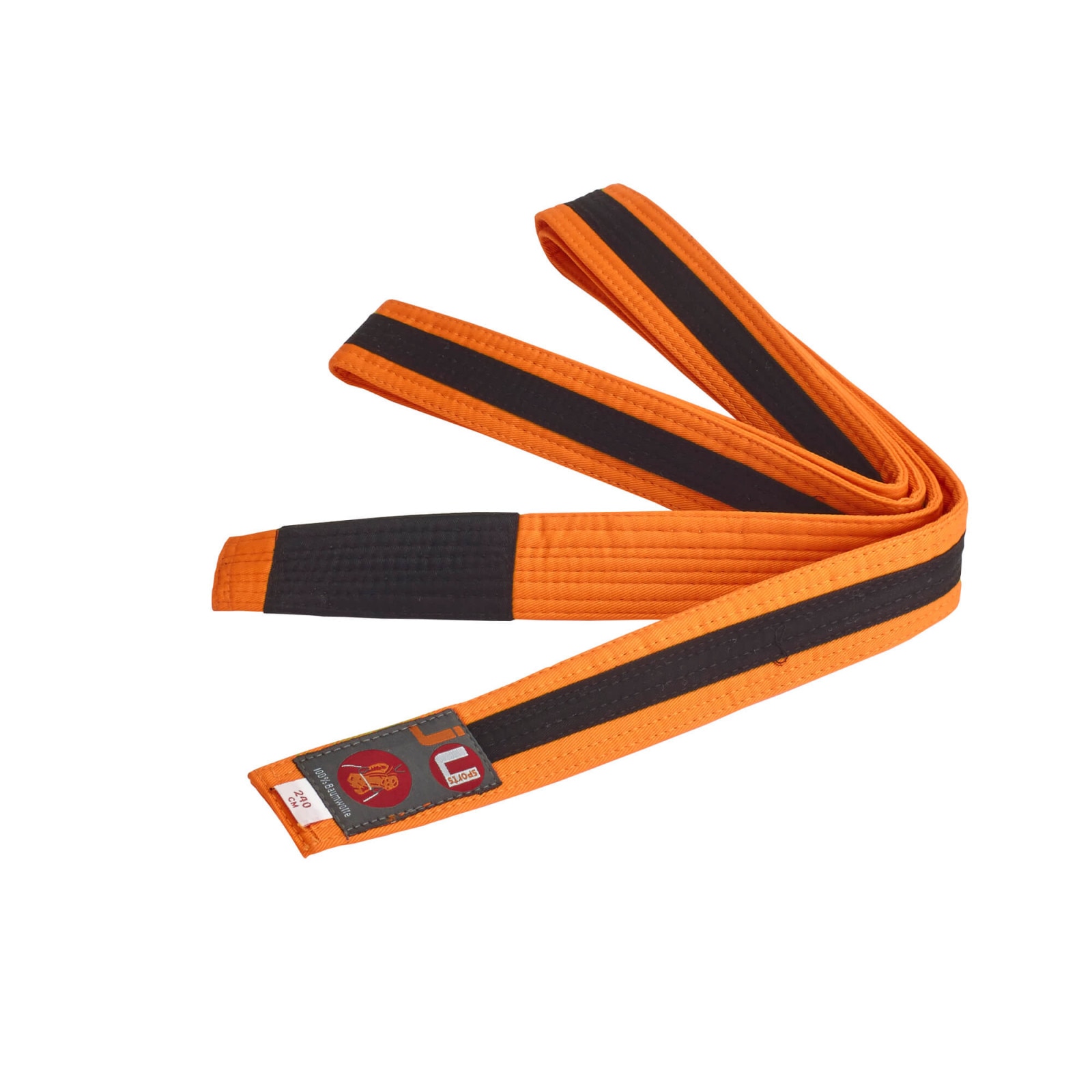 Narancs/fekete Ju Sports 240 Junior BJJ öv - eMAG.hu